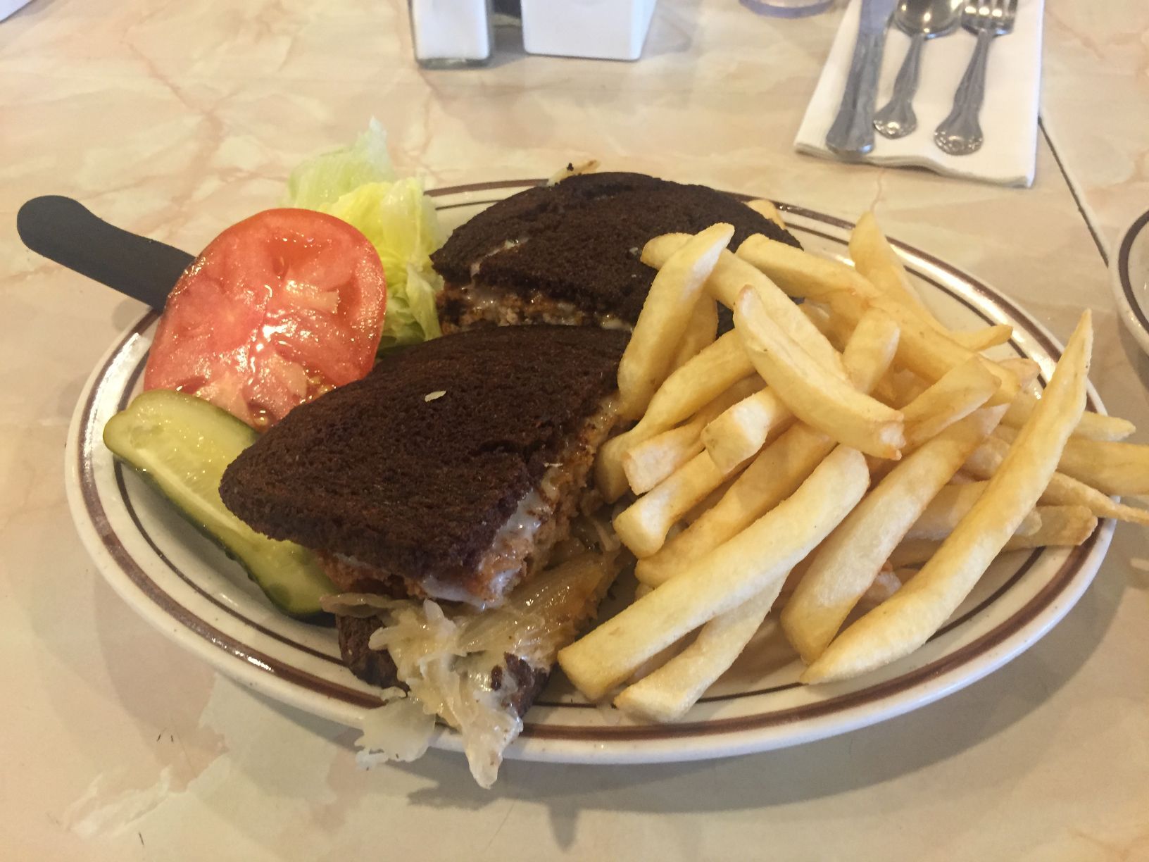 TASTE TEST: German Melt at Petros Restaurant